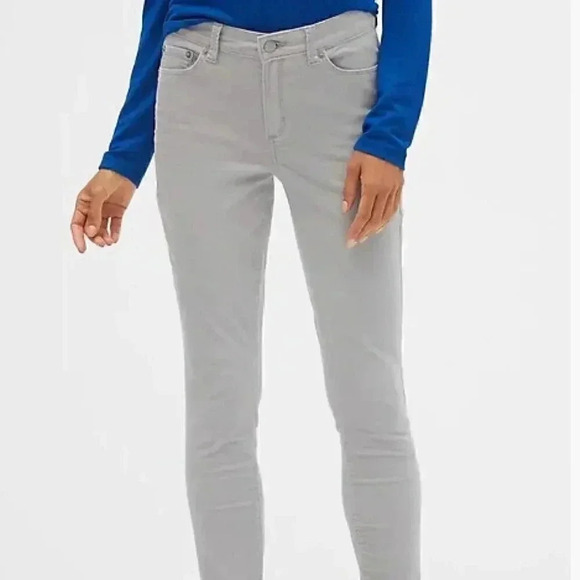 Banana Republic silver skinny cords sz 10 - Picture 9 of 10